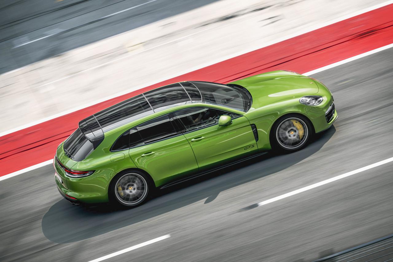 De nieuwe Porsche Panamera GTS (Sport Turismo)